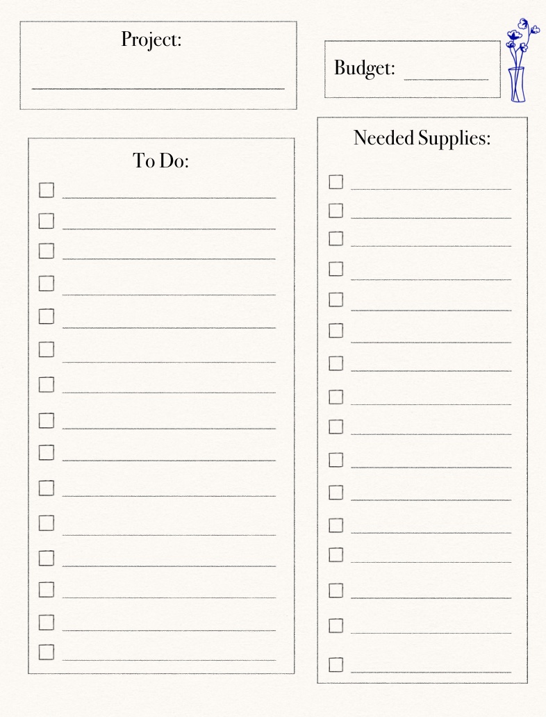 Project Budget - Notability Gallery