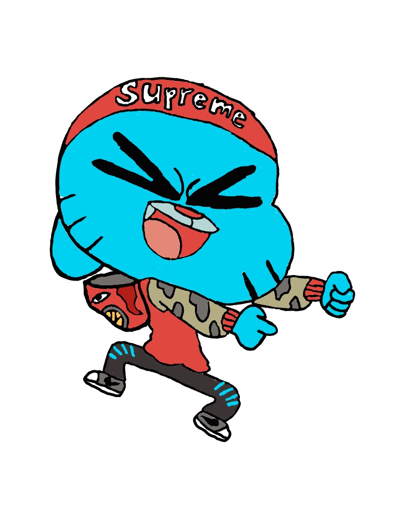 Supreme Gumball Drawing - Cartoon - Notability Gallery