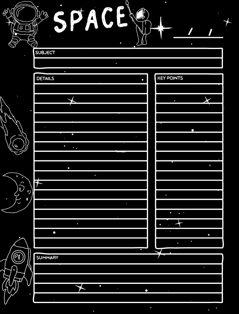 Note Template Space - Notability Gallery