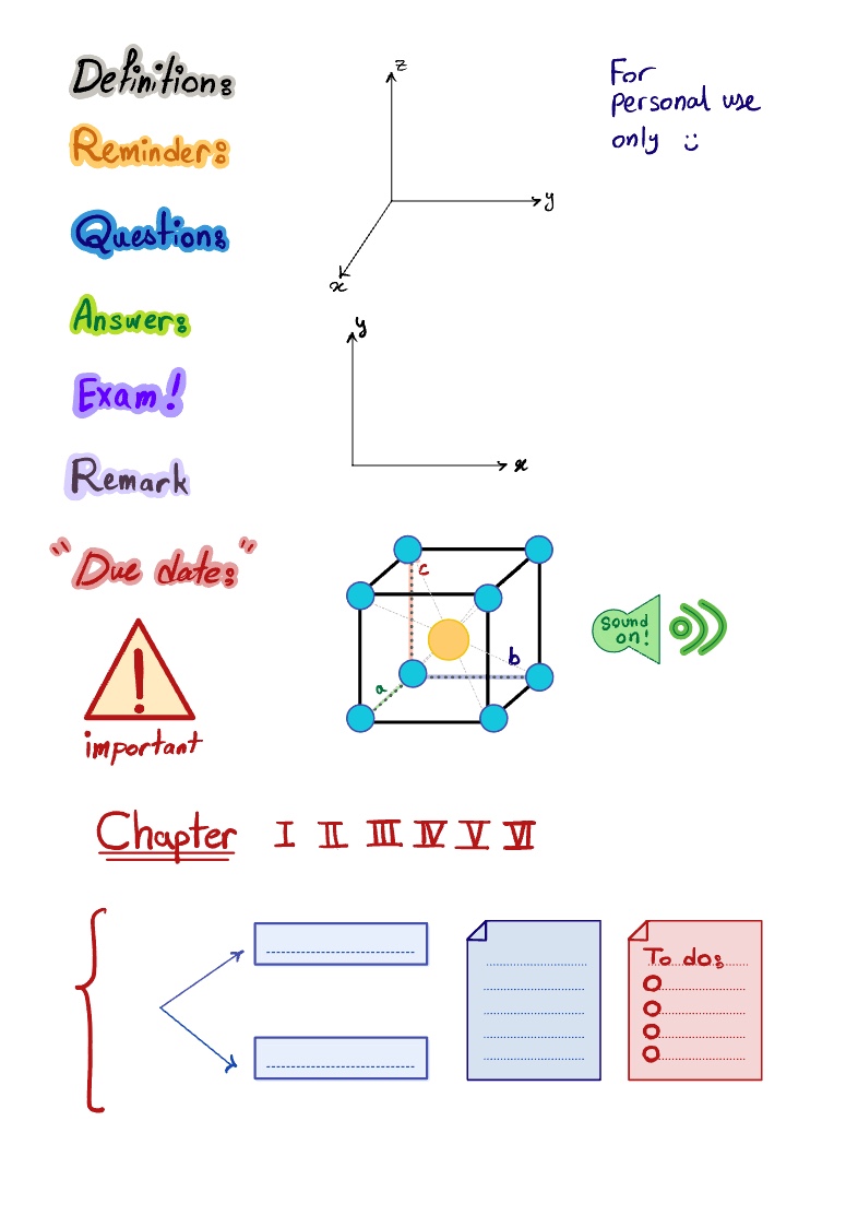 Polsica’s Note Stickers For Stem - Notability Gallery